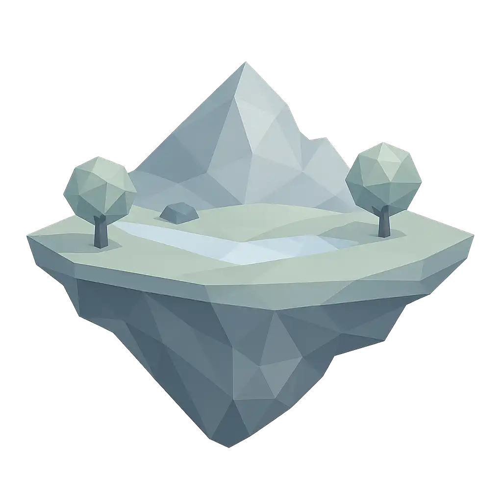 Floating Island Background